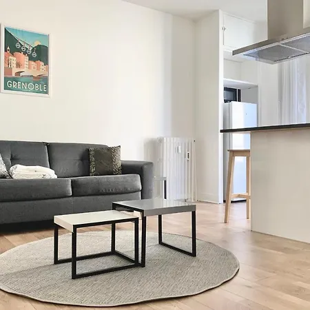 #bt The Grenoblois Spacious T2 Cours Jean Jaures Apartman Grenoble